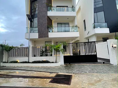 Exquisitely Finished Contemporary 5 Bedroom Detached Duplex with BQ, — Lekki, Lagos
