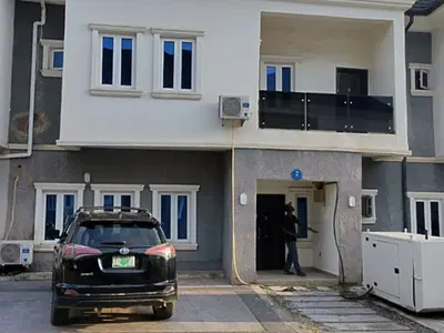 Fully Furnished 3 Bedrooms Terrace Duplex in Estate Fully Tarred Road — In an Estate by Nizamiye Hospital Environs, Idu Industrial, Abuja