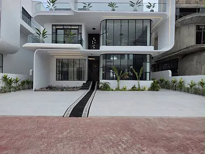 Exquisitely Finished Contemporary 5 Bedroom Detached Home with BQ — Osapa London., Osapa, Lekki, Lagos