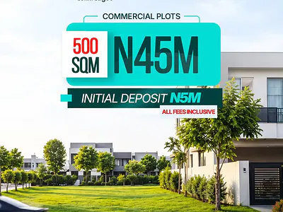 Choose Your Plot Size: - 500 SQM, Perfect for Commercial Setups — Labour City Scheme, Coastal Road, Ibeju Lekki, Lagos
