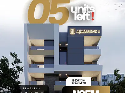 Well Crafted 1 Bedroom Apartment in a High Demand Location — Ajao Mews 2, Ikeja, Lagos