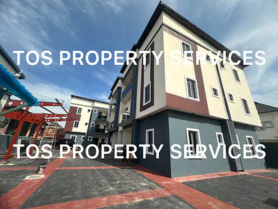 New & Spacious 2 Bedroom Apartment — In a Gated & Serene Neighborhood in Surulere, Surulere, Lagos