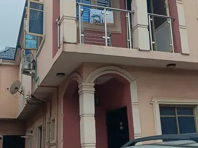 4blocks of 2 Bedroom Flat — Off Puposola New Okooba, Ogba, Ikeja, Lagos