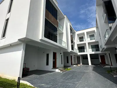 State of the Art Modern Designed 4 Bedroom Terrace with a Room BQ — Lekki Phase 1, Lekki, Lagos