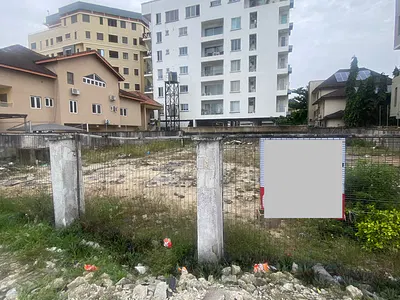 900SQM Bare Land Facing the Road — Oniru, Victoria Island (VI), Lagos