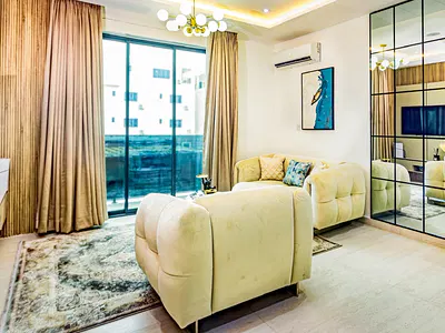 1 Bedroom Flat with Balcony and Pool — Lekki, Lagos