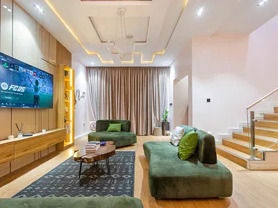 4 Bedroom Terraced Duplex with Swimming Pool, Gym, PS5 and Snooker — Lekki, Lagos