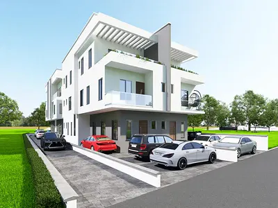 New 5 Bedroom Duplex with BQ — River Valley Estate, Ojodu Berger, Ojodu, Lagos