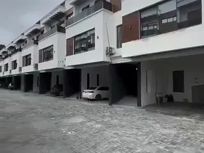 Furnished & Serviced 4 Bedroom Terraced Duplex — Ologolo, Lekki, Lagos