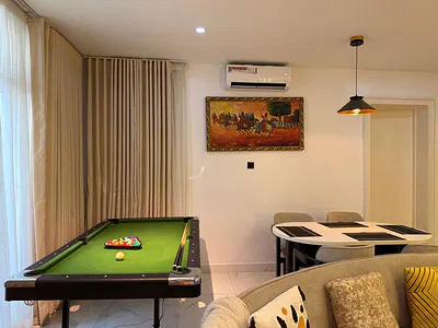 Luxury 1 Bedroom Flat with Swimming Pool and Balcony — Lekki, Lagos