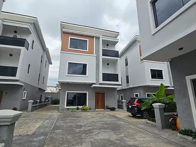 Tastefully Finished Four (4) Bedroom Detached Duplex with a Room BQ — Shonibare, Maryland, Lagos