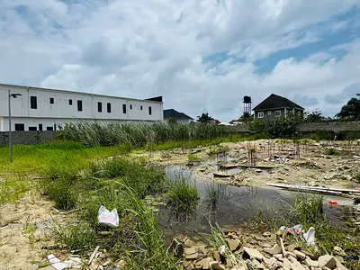 A Plot of Residential Land Ready to Build in an Estate — Artican Beach Estate, Ajah, Lagos