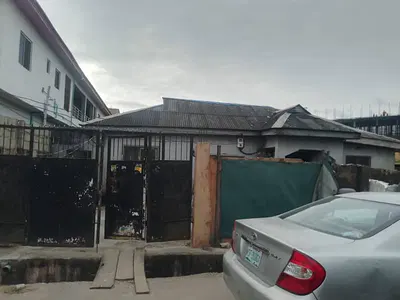 Bungalow with Multiple Self Contained Units — Ojelade Street Johnson Bus Stop Pedro Rd, Palmgrove, Shomolu, Lagos