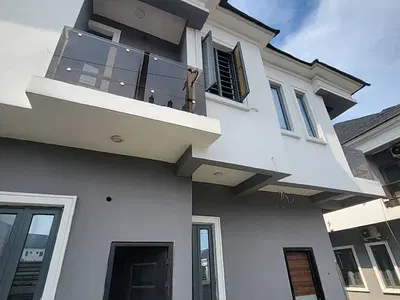 Clean Serviced 3 Bedroom Duplex with BQ — Orchid Road, Lekki, Lagos