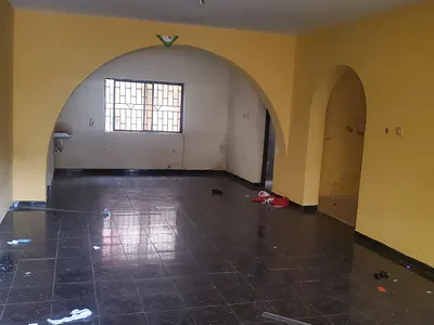 Very Big and Large Standard 3 Bedroom Flat — Olorunwa Close Off Karimu Laka Street, Egbeda, Alimosho, Lagos
