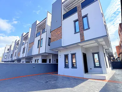 5 Bedroom Fully Detached Duplex with a Room BQ — Opebi, Ikeja, Lagos