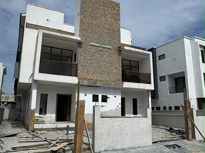 Newly Built 4 Bedroom Semi Detached Duplex with BQ — Gbagada, Lagos