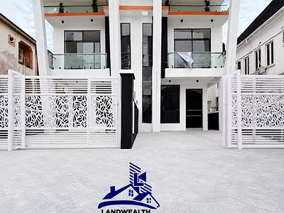 Tastefully 4 Bedroom Semi-Detached Duplex with BQ — Secure Estate, Ikota, Lekki, Lagos
