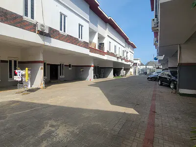 Standard 4 Bedroom Terrace Duplex with 3 A.C and Inverter — Lekki, Lagos
