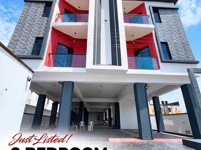 Newly Built 2 Bedroom Apartment with a Fully Fitted Kitchen — Ajah, Lagos