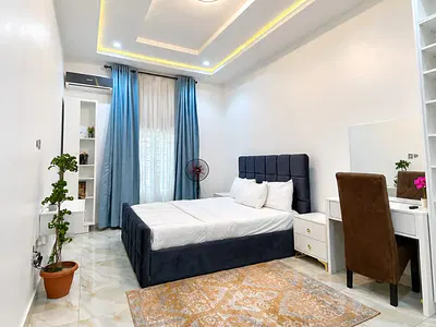 1-Bedroom Flat with Garden — Mabushi, Abuja