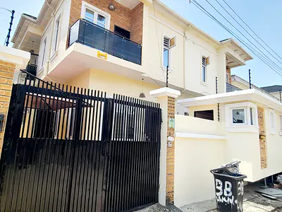 Newly Renovated 4 Bedroom Semi-Detached House with 1BQ — Lekki, Lagos
