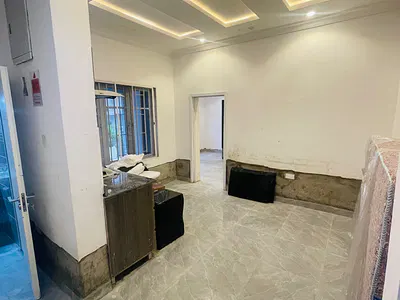 Grey Half 1 Bedroom Flat Fully Service with 24/7 Electricity — Lekki Phase 1, Lekki, Lagos