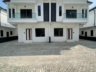 Luxurious 4-Bedrooms Semi-Detached Duplex with BQ — Lekki, Lagos