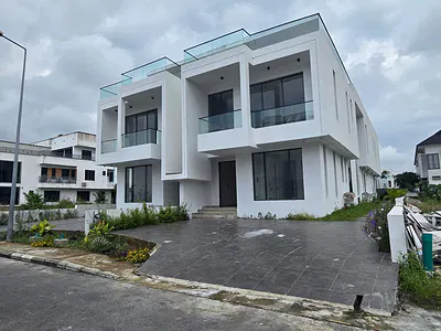 Luxury 5 Bedroom Semi Detached Duplex in a Sought After Estate — Cowrie Creek Estate, Ikate, Lekki, Lagos