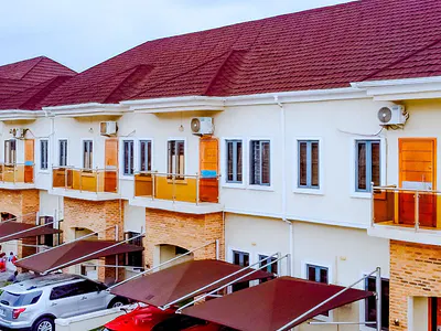 3 Bedroom Terrace Duplex — General Paint After Abraham Adesanya, Ajah, Lagos