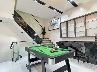 Brand New Fully Automated Spacious 3 Bedroom Flat with Pool — Ikate, Lekki, Lagos