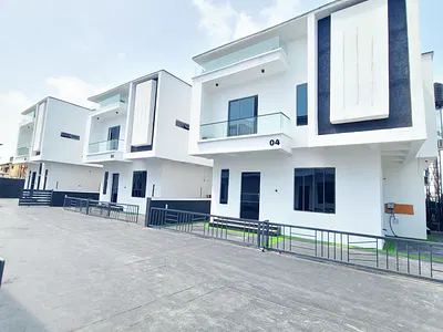 Tastely Finished 4 Bedroom Detached House with 1BQ — Idado Estate, Idado, Lekki, Lagos