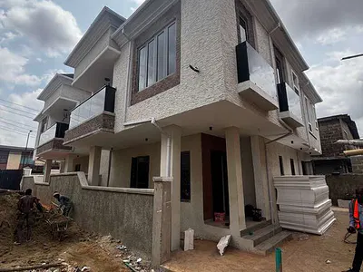Newly Built 3 Bedroom Semi Detached Duplex with BQ in Serene Environs — Ikeja, Lagos
