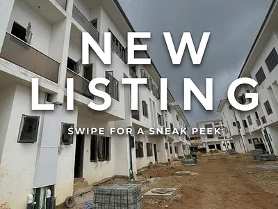 Massively Built 4 Bedroom Terraced Duplex for New Couples — Ikeja, Lagos