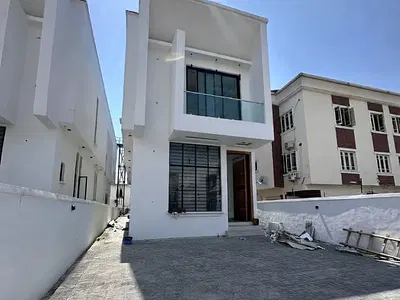Newly Built 5-Bedroom Detached Duplex with BQ — Osapa London, Lekki, Lagos