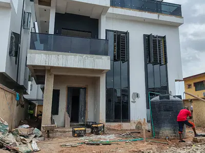 Newly Well Built Specious 5 Bedroom with BQ — Omole Phase 1, Ikeja, Lagos