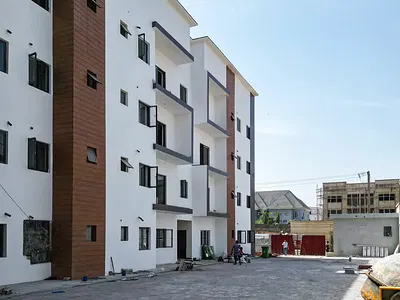 Newly Built 2 Bedroom Flat with BQ — Jahi, Abuja