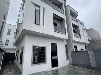 Luxury 4 Bedroom Semi Detached Duplex with BQ — Luxury 4 Bedroom Semi Detached Duplex with BQ, Lekki Phase 1, Lekki, Lagos