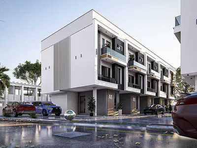 4 Bedroom Terraced Duplex — Josodat Estate, Soluyi, Gbagada, Lagos