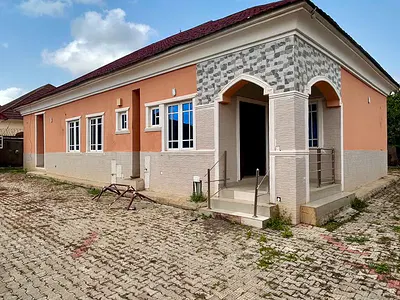 3 Bedroom Detached Bungalow — Behind Sunnyvale Estate, Galadimawa, Abuja
