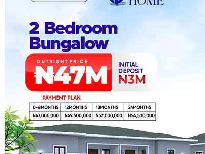 Exceptional Value 2 Bedroom Apartment — Mowe Ofada, Ogun