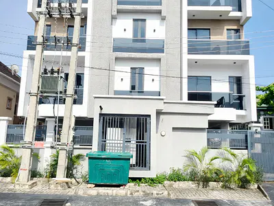 Well Furnished 2 Bedroom Flat with Swimming Pool, Gym & Inverter — Agungi, Lekki, Lagos