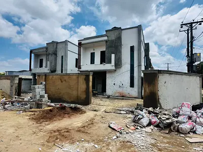 State of the Art 4 Bedroom Detached Duplex with BQ — College Road, Fagba, Agege, Lagos