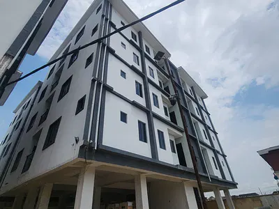 3 Bedroom Flat with Electric Fence — Olaleye New Town Estate, Iponri, Surulere, Lagos