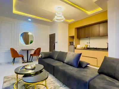 1 Bedroom Apartment with Gym, Pool and Double Balcony — Lekki, Lagos