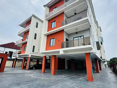 3 Bedroom Apartments with a Room BQ — Ikeja, Lagos