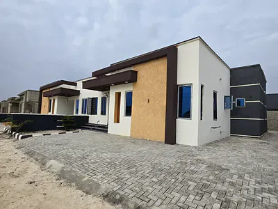 3 Bedroom Semi-Detached Bungalow with Inverter — Eputu, Ibeju Lekki, Lagos