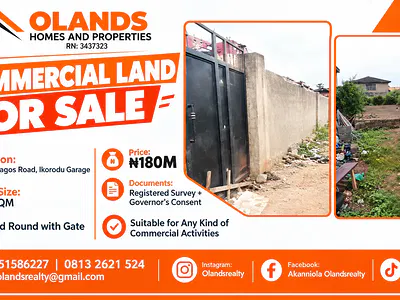 Commercial Land — Ikorodu, Lagos