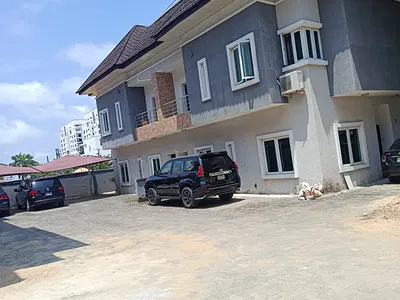 4 Bedroom Semi-Detached Duplex with BQ — Boulevard Residential Court, Otaiku Street Off Gbangbala Road, Ikate, Lekki, Lagos