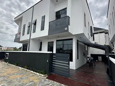 Contemporary 4 Bedroom Semi-Detached House — Lekki, Lagos